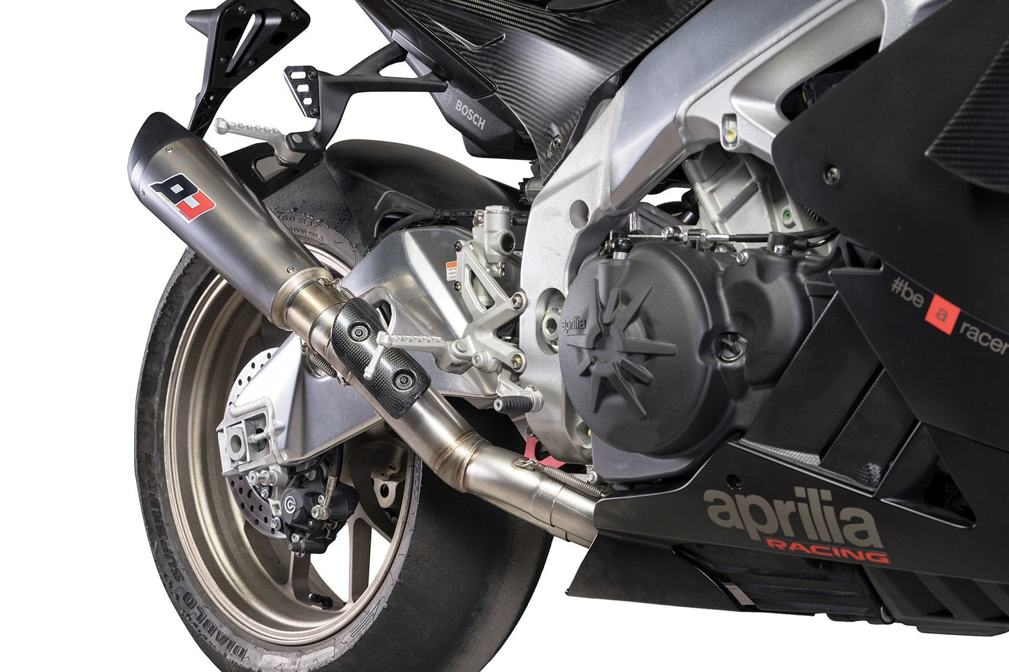 QD EXHAUST Aprilia RSV4 (18/20) Semi-Full Exhaust System "Tri-Cone" (racing)