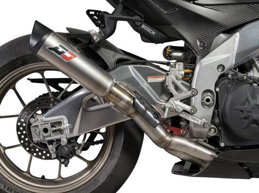 QD EXHAUST Aprilia RSV4 (18/20) Semi-Full Exhaust System "Tri-Cone" (racing)