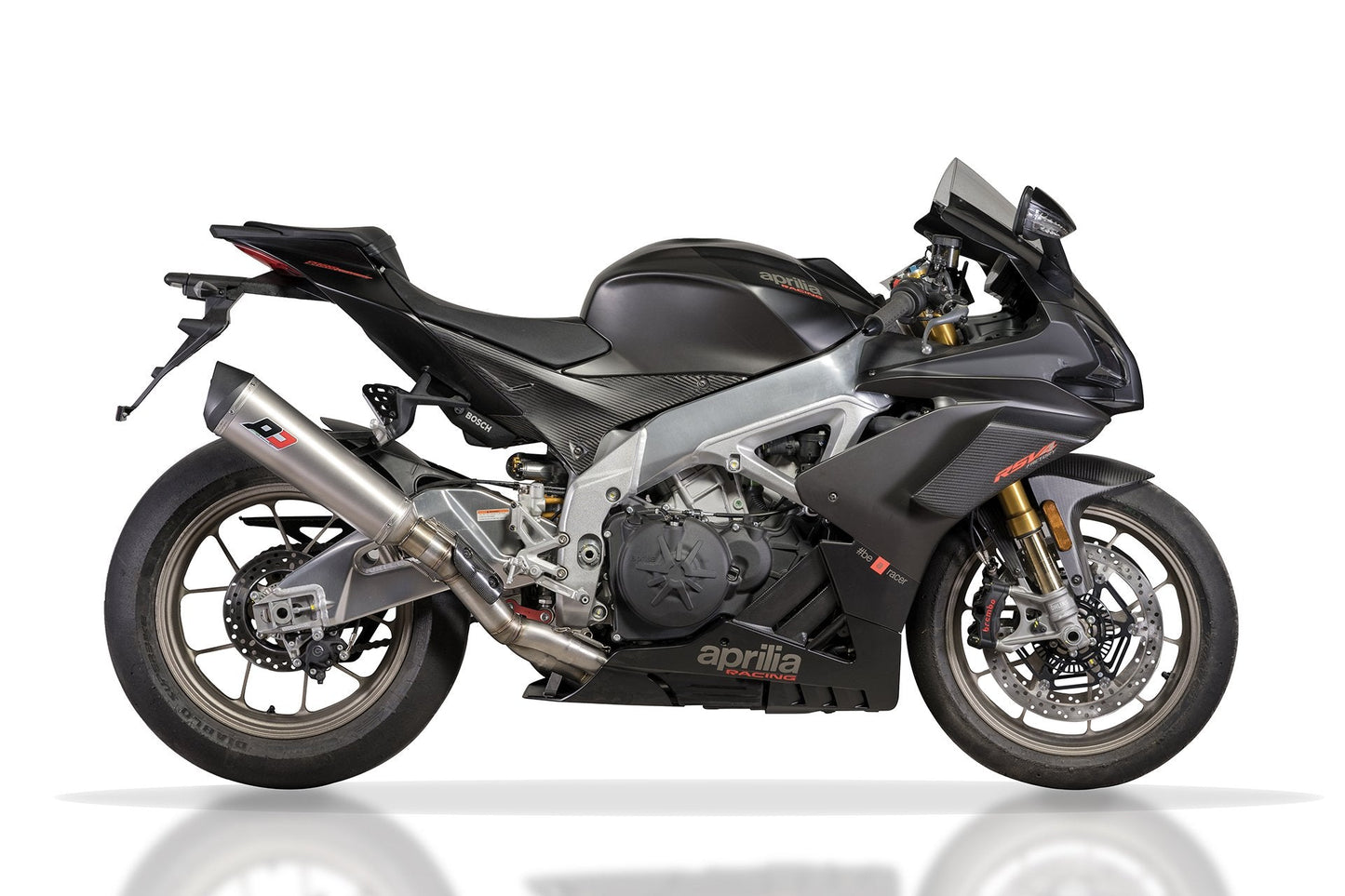 QD EXHAUST Aprilia RSV4 (18/20) Semi-Full Exhaust System "Tronco-Cono" (EU homologated)