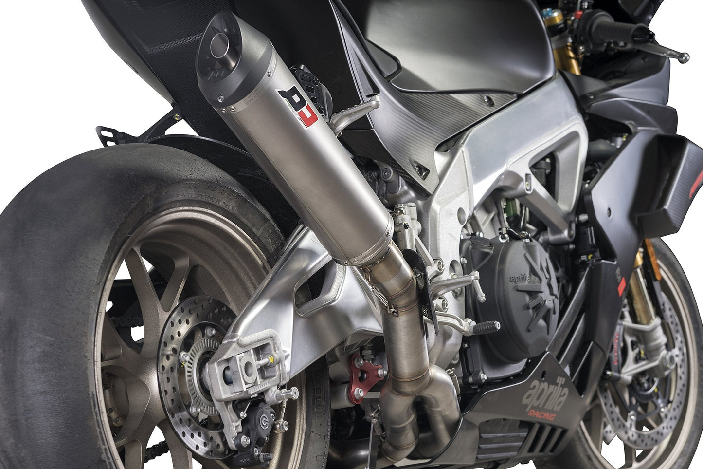 QD EXHAUST Aprilia RSV4 (18/20) Semi-Full Exhaust System "Tronco-Cono" (EU homologated)