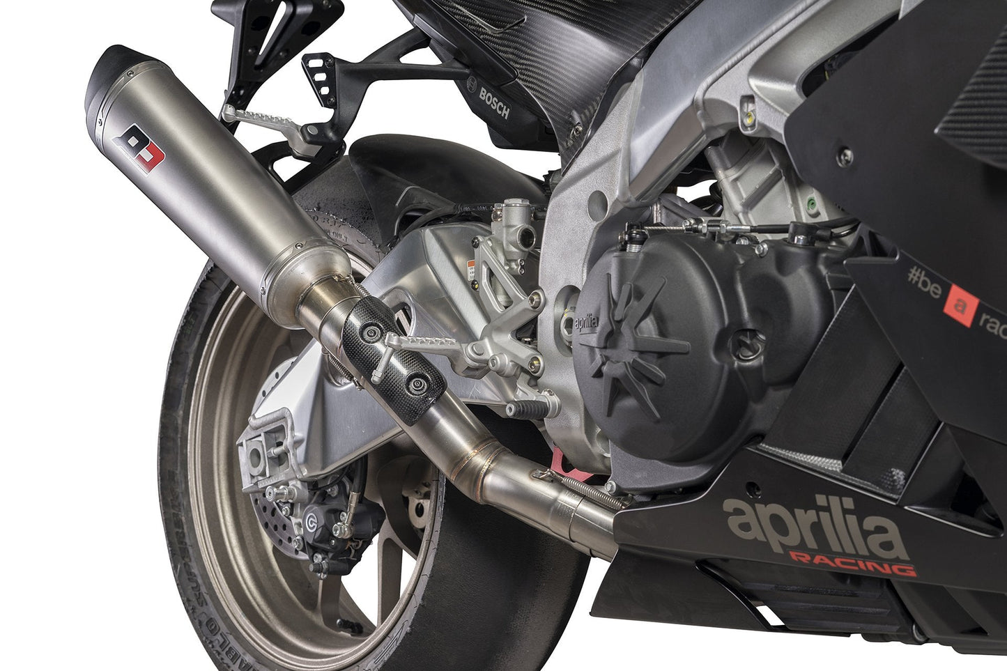 QD EXHAUST Aprilia RSV4 (18/20) Semi-Full Exhaust System "Tronco-Cono" (EU homologated)