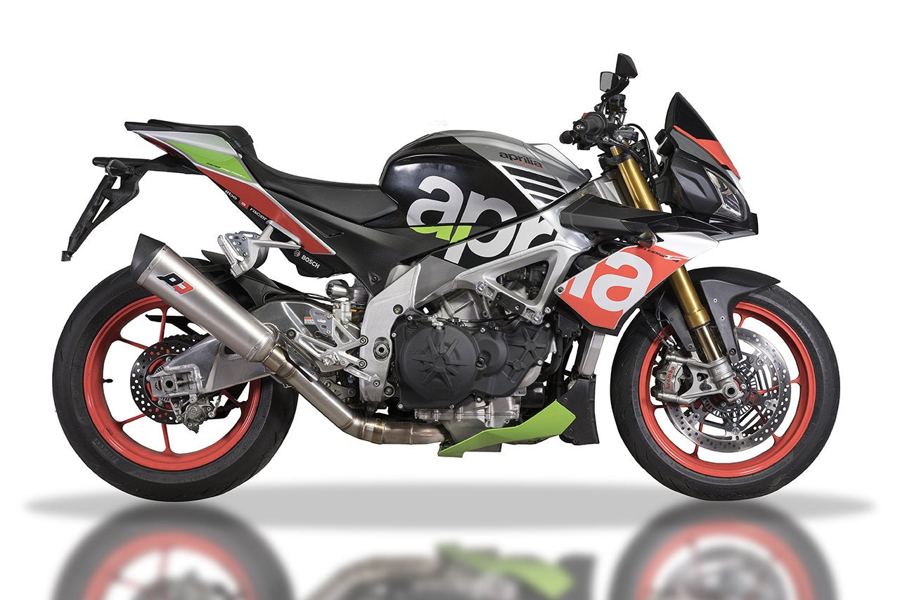 QD EXHAUST Aprilia Tuono V4 (17/20) Slip-on Exhaust "Tronco-Cono" (EU homologated)