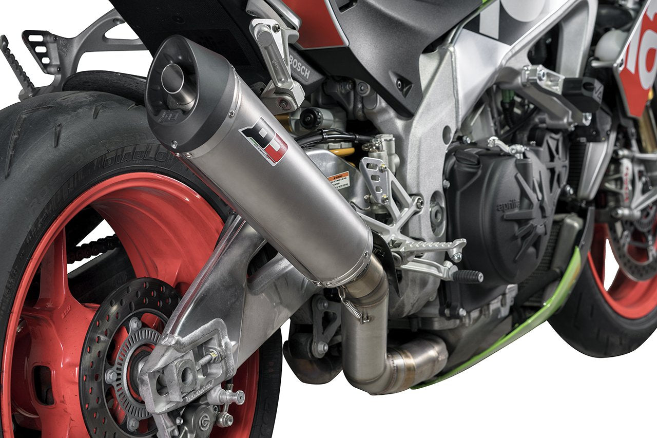 QD EXHAUST Aprilia Tuono V4 (17/20) Slip-on Exhaust "Tronco-Cono" (EU homologated)