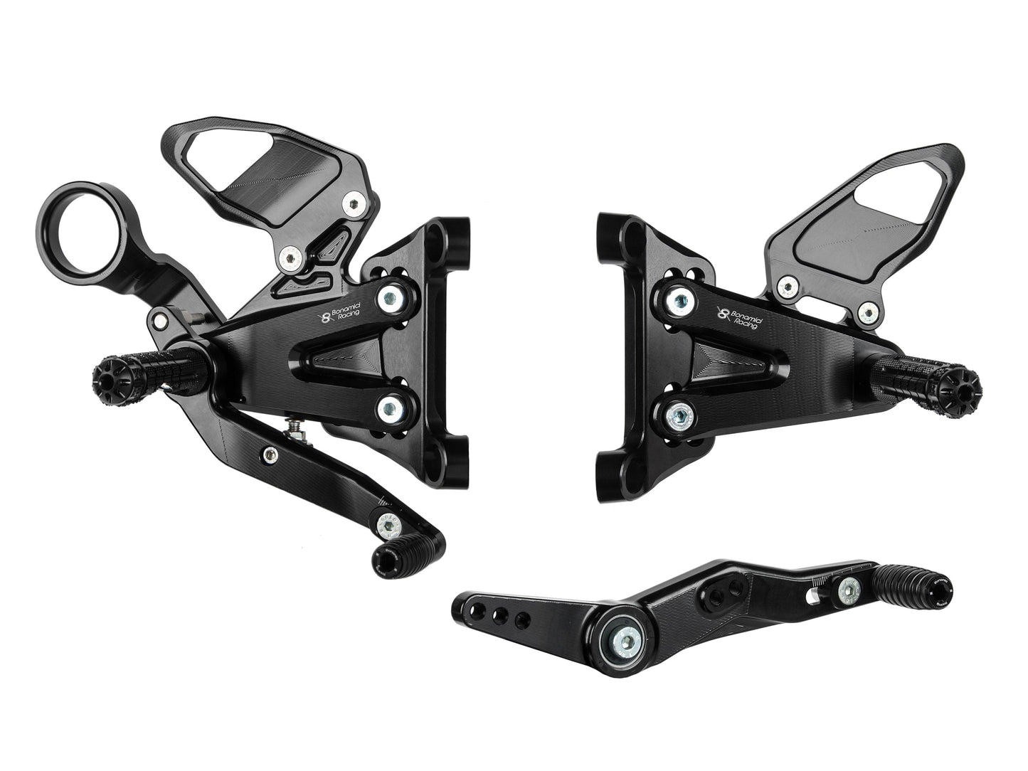 B008 - BONAMICI RACING BMW S1000R (2021+) Adjustable Rearset – Accessories in the 2WheelsHero Motorcycle Aftermarket Accessories and Parts Online Shop