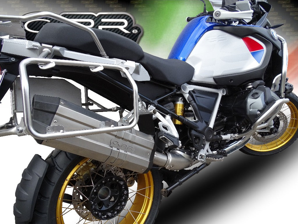 GPR BMW R1250GS Slip-on Exhaust "Sonic Inox" (EU homologated)