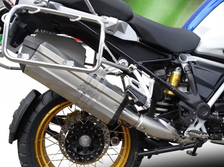 GPR BMW R1250GS Slip-on Exhaust "Sonic Inox" (EU homologated)