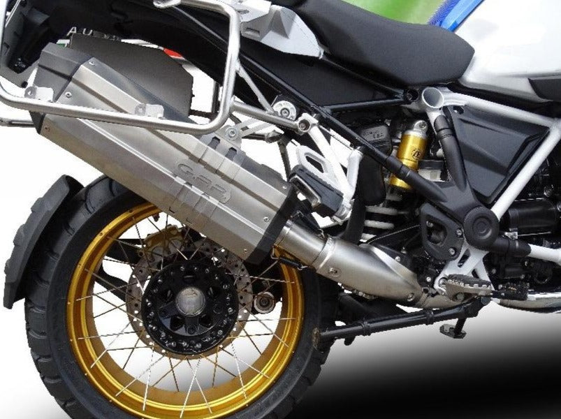 GPR BMW R1200GS / Adventure (13/18) Slip-on Exhaust "Sonic Inox" (EU homologated)