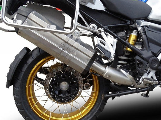 GPR BMW R1250GS Slip-on Exhaust "Sonic Titanium" (EU homologated)