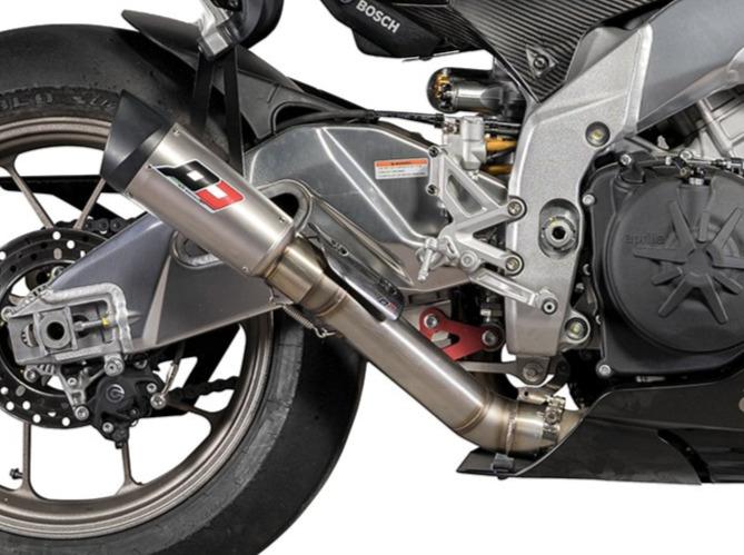 QD EXHAUST Aprilia RSV4 (18/20) Slip-on Exhaust "Gunshot" (racing)