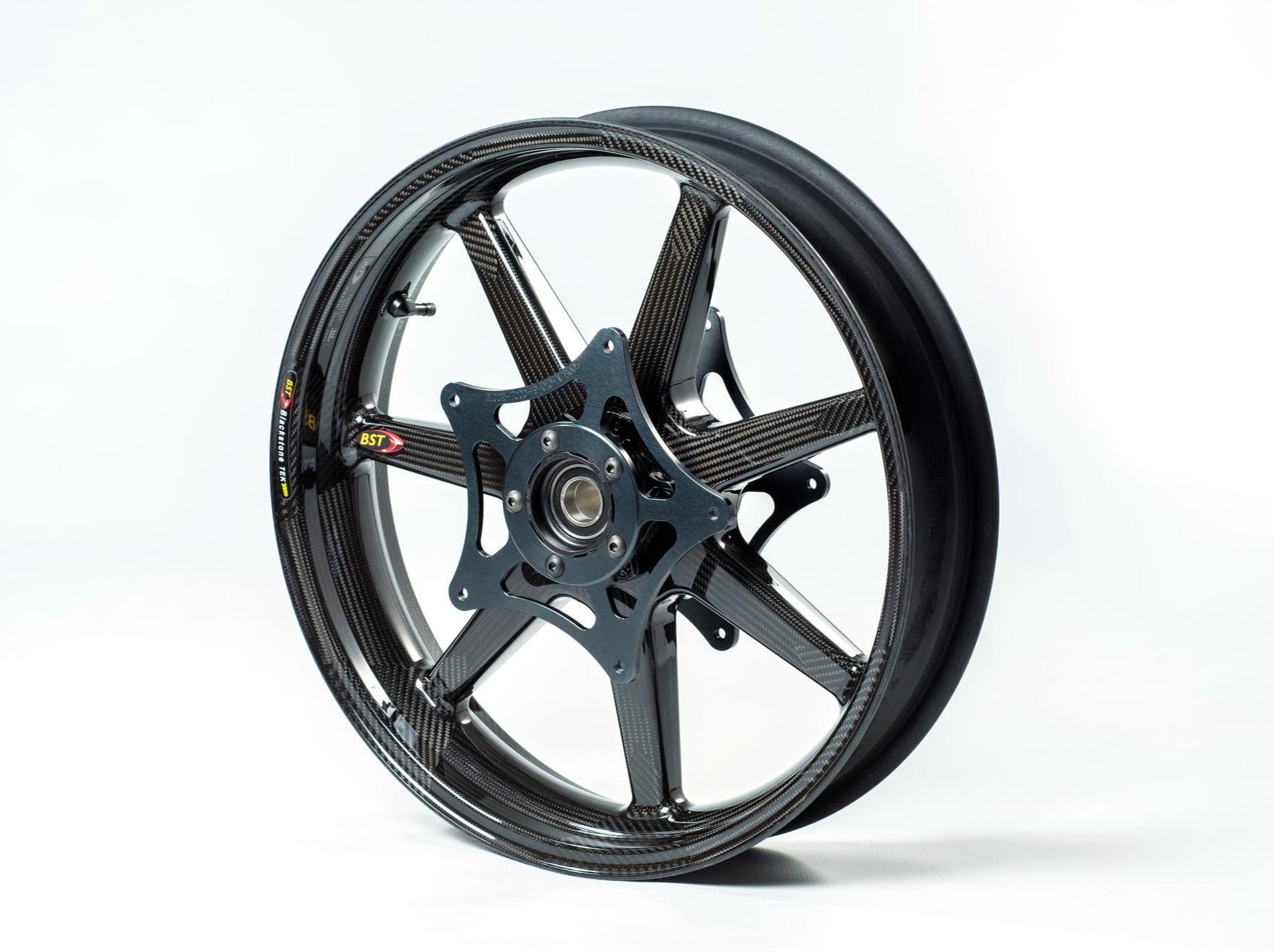 BST BMW R nineT Carbon Wheels Set "Panther TEK" (front & conventional rear, 7 straight spokes, black hubs) – Accessories in the 2WheelsHero Motorcycle Aftermarket Accessories and Parts Online Shop