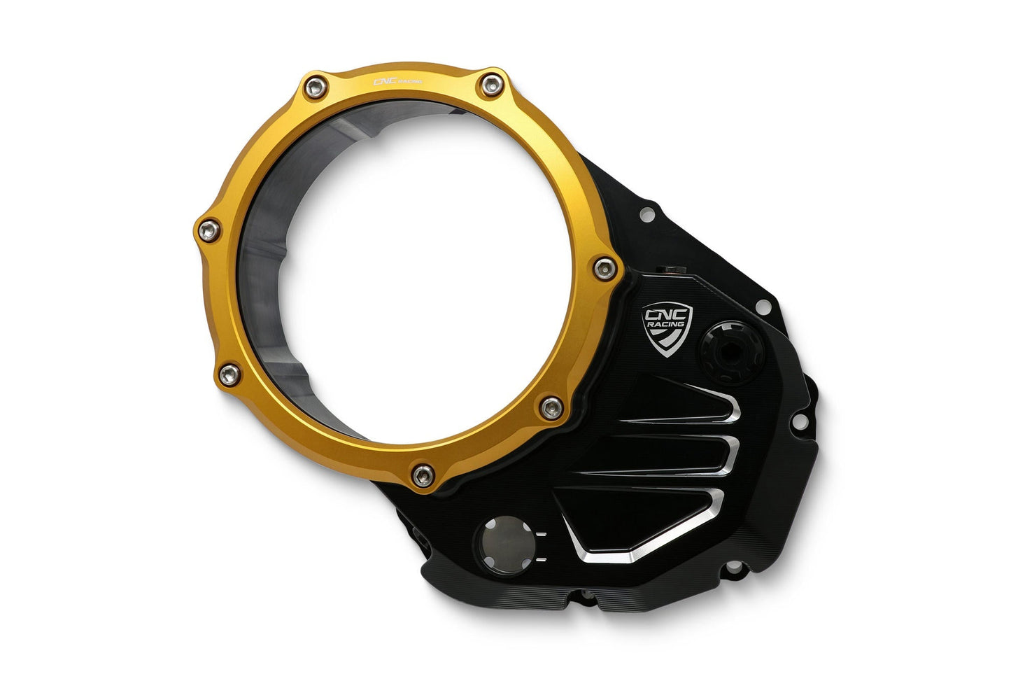 CA504 - CNC RACING Ducati Monster / Multistrada Oil Bath Clear Clutch Cover