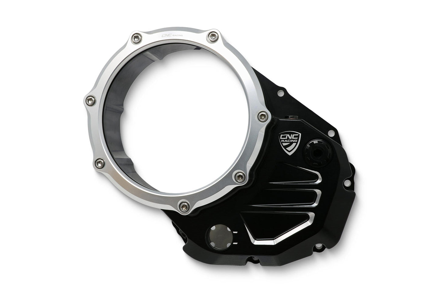 CA504 - CNC RACING Ducati Monster / Multistrada Oil Bath Clear Clutch Cover