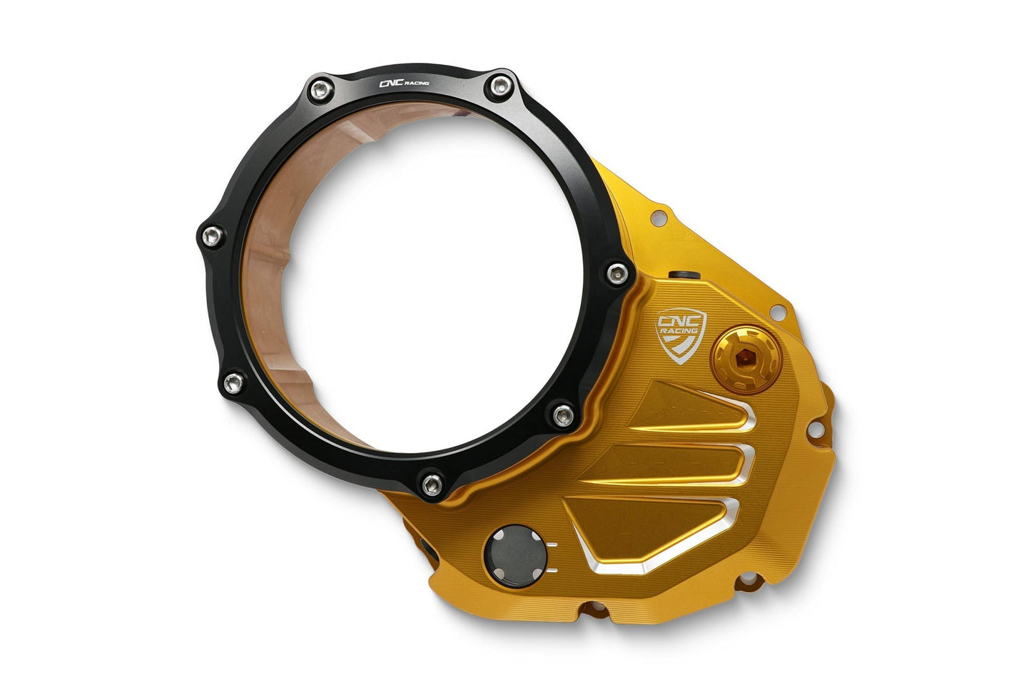 CA504 - CNC RACING Ducati Monster / Multistrada Oil Bath Clear Clutch Cover