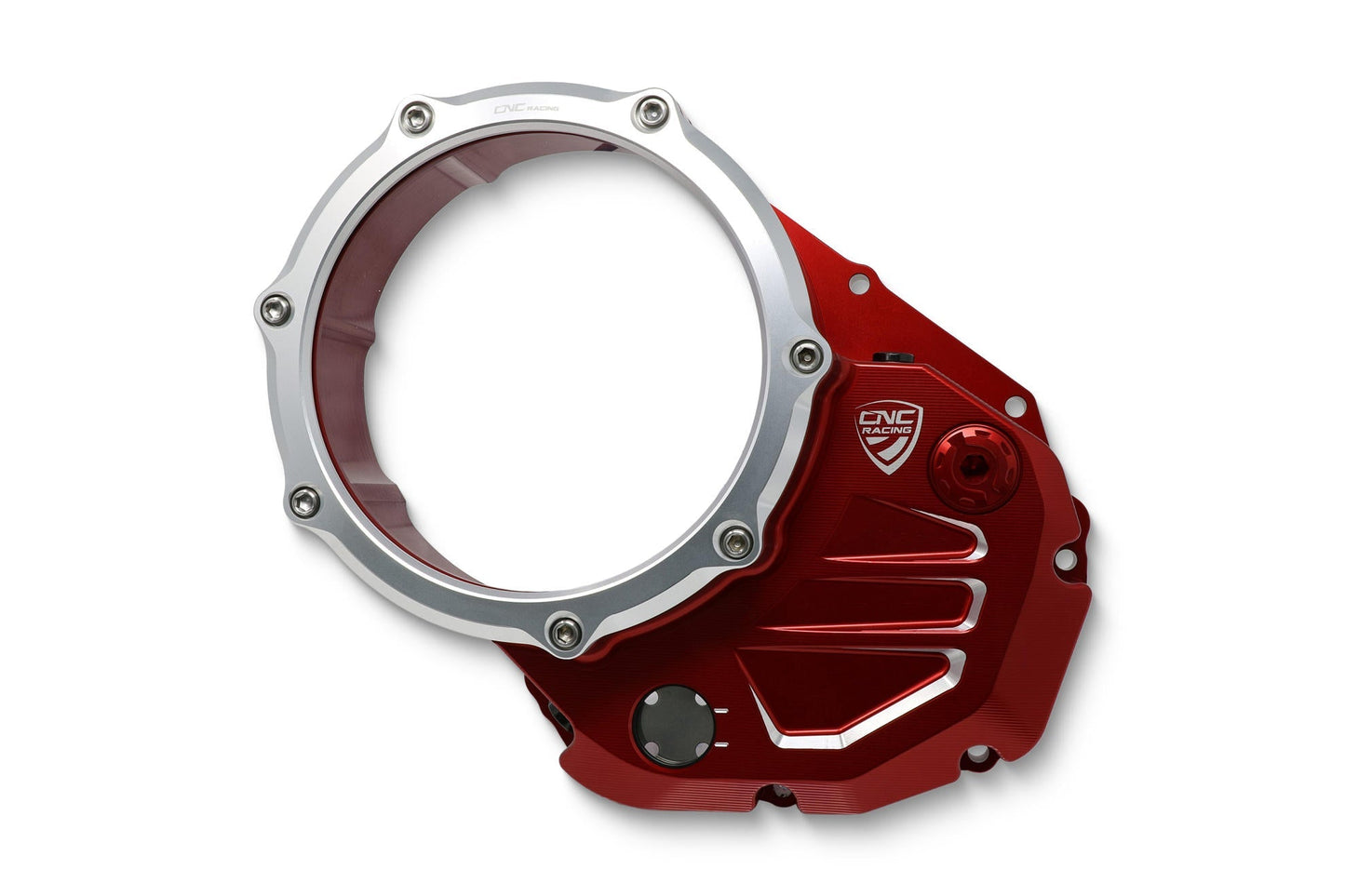 CA504 - CNC RACING Ducati Monster / Multistrada Oil Bath Clear Clutch Cover