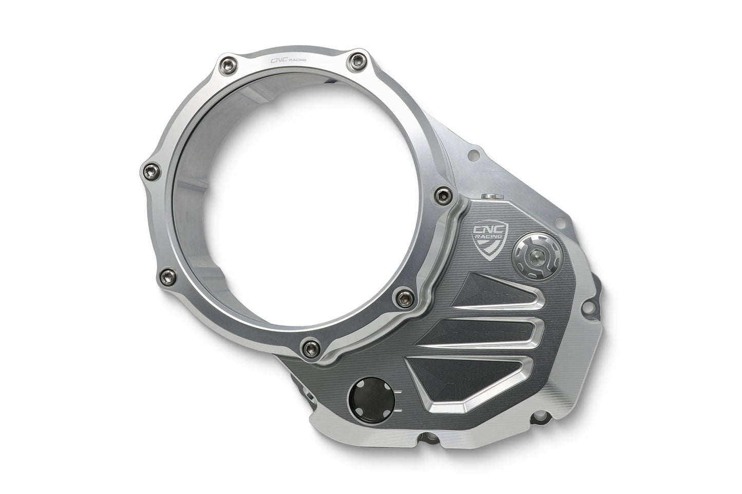 CA504 - CNC RACING Ducati Monster / Multistrada Oil Bath Clear Clutch Cover