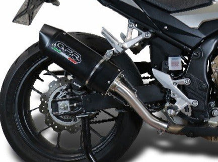 GPR Honda CB500F (13/16) Full Exhaust System "Furore Nero"