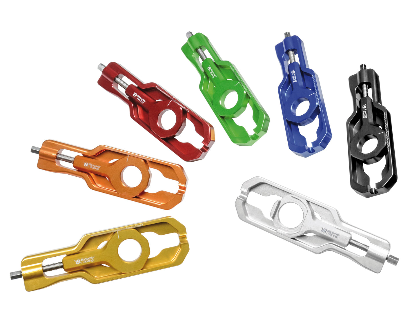 CHAD07 - BONAMICI RACING Yamaha YZF-R6 (2017+) Chain Adjuster Kit