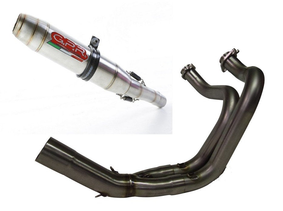 GPR Kawasaki Ninja 650 Full Exhaust System "Deeptone Inox"