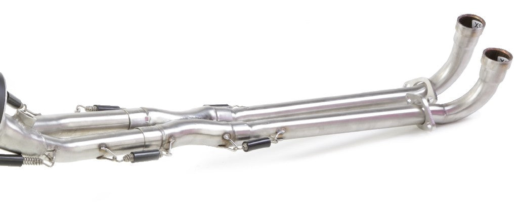 GPR Yamaha T-MAX 500 Full Exhaust System "Satinox" (EU homologated)