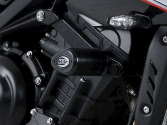 CP0430 - R&G RACING Triumph Street Triple S / R / RS Frame Crash Protection Sliders "Aero"