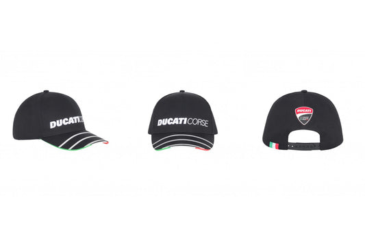 Ducati Corse Cap Flag Italy (100% cotton)