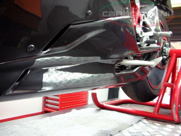 CARBONVANI Ducati Superbike 1098 / 1198 / 848 Carbon Belly Pan (SBK Racing version)