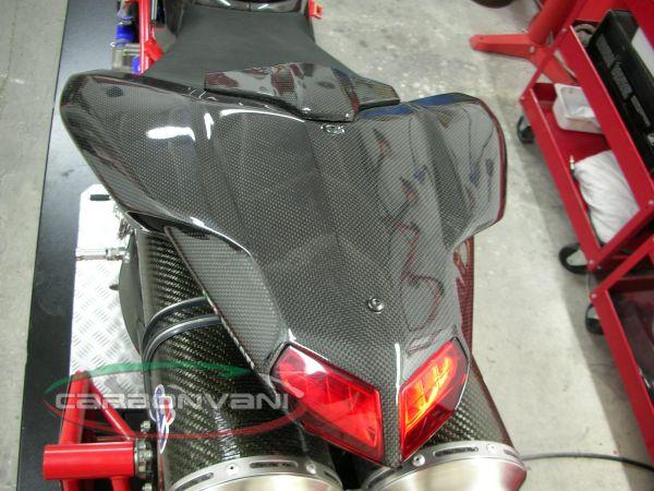 CARBONVANI Ducati Superbike 1098 / 1198 / 848 Carbon Solo Seat Tail (Road version)