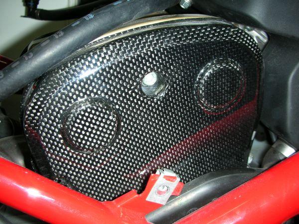 CARBONVANI Ducati Superbike 1098 / 1198 / 848 Carbon Timing Belt Cover