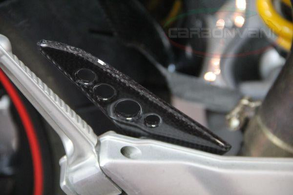 CARBONVANI Ducati Hypermotard 1100 Carbon Passenger Heel Guards