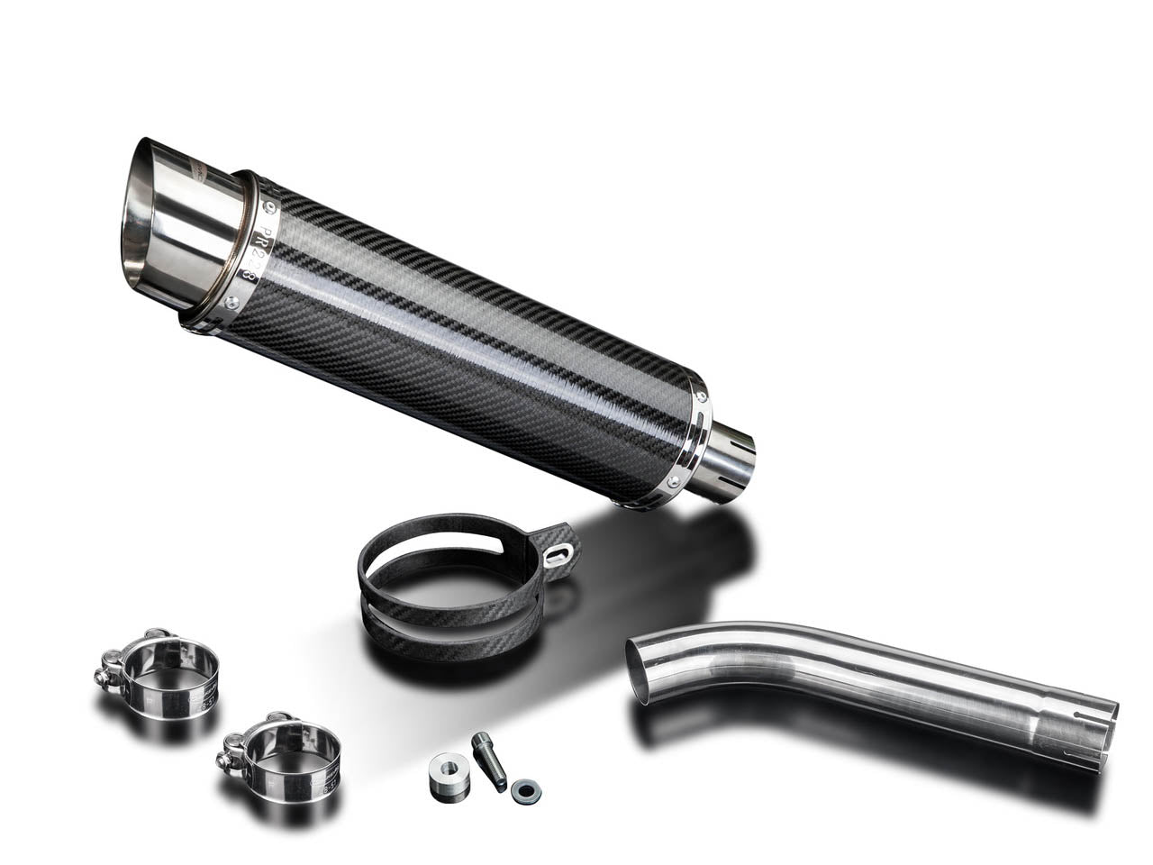 DELKEVIC BMW F750GS / F850GS Slip-on Exhaust DL10 14" Carbon