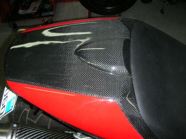 CARBONVANI Ducati Monster 696/796/1100 Carbon Tail "Red"