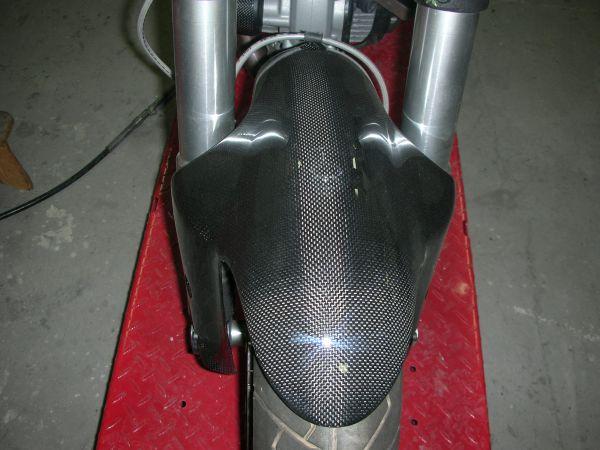 CARBONVANI Ducati Monster 696/796/1100 Carbon Front Fender