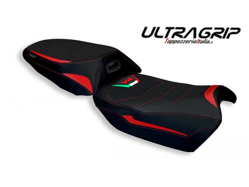 TAPPEZZERIA ITALIA Ducati Multistrada V4 (2021+ heated saddle) Ultragrip Seat Cover "Adelaide"