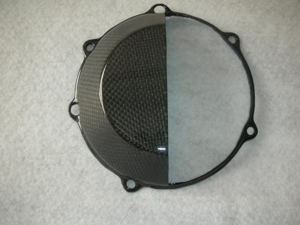 CARBONVANI Ducati Hypermotard 1100 Carbon Clear Clutch Cover