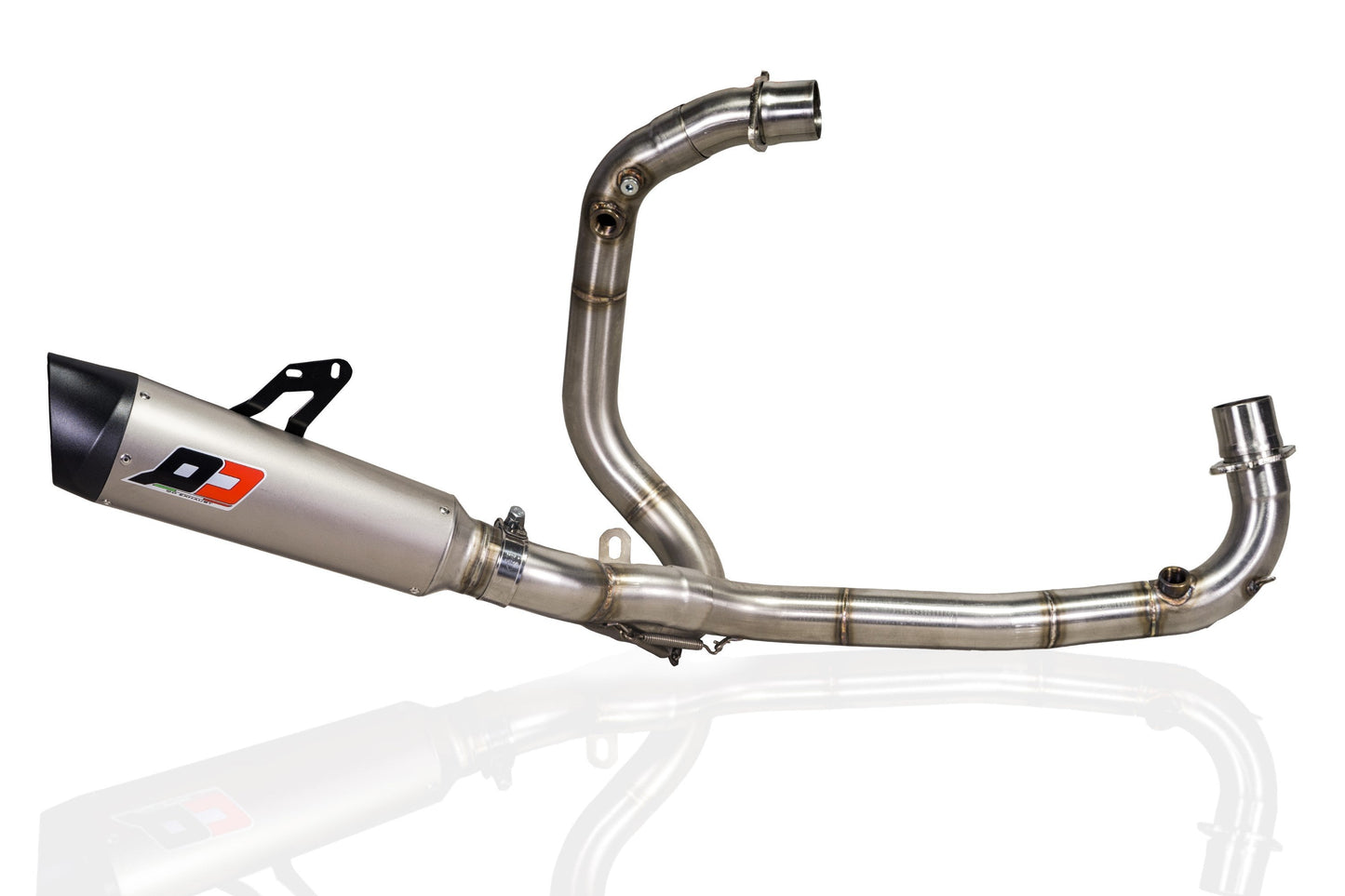 QD EXHAUST Ducati Monster 797 Full Exhaust System "Tri-cone" (EU homologated)