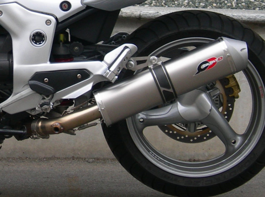 QD EXHAUST Moto Guzzi Norge 1200/Breva 1200 8V Slip-on Exhaust "Magnum" (EU homologated)