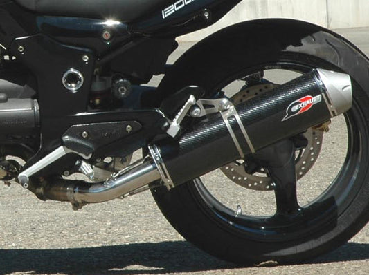 QD EXHAUST Moto Guzzi 1200 Sport/Sport 8V Slip-on Exhaust "Magnum" (EU homologated)