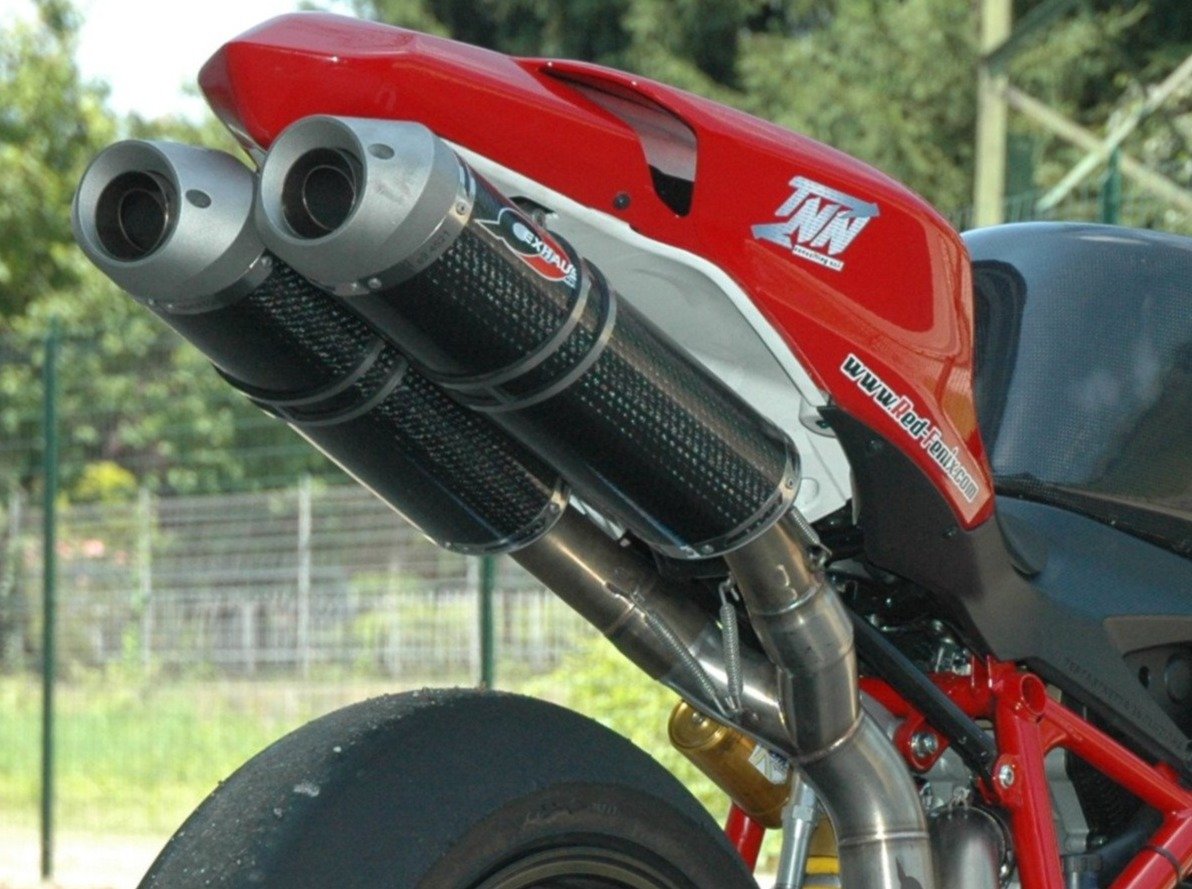 QD EXHAUST Ducati Superbike 1098/1198/848 Dual Slip-on Exhaust "Magnum" (EU homologated)