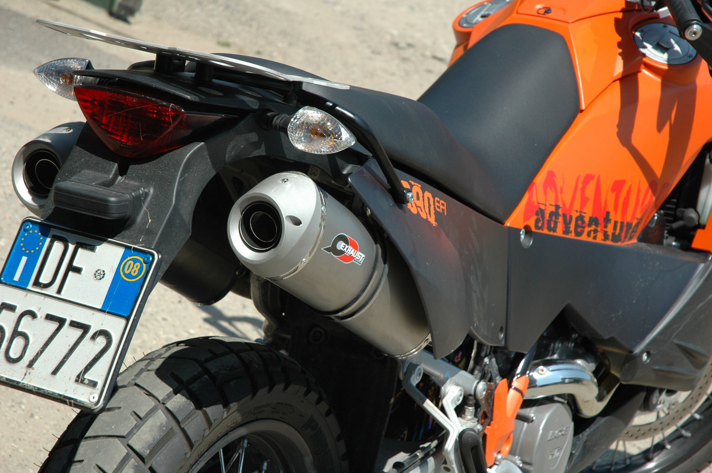 QD EXHAUST KTM 950/990 Adventure Dual Slip-on Exhaust "Magnum" (EU homologated)