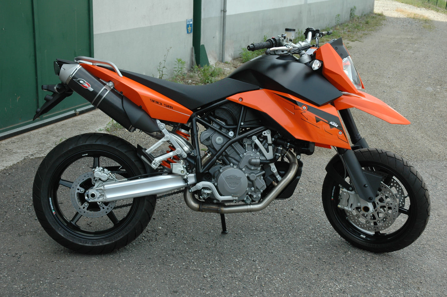 QD EXHAUST KTM 950/990 Supermoto Dual Slip-on Exhaust "Magnum" (EU homologated)