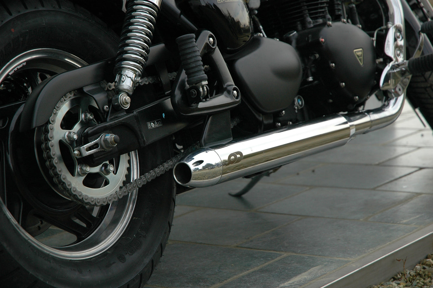 QD EXHAUST Triumph Speedmaster Dual Slip-on Exhaust "MaXcone" (EU homologated)