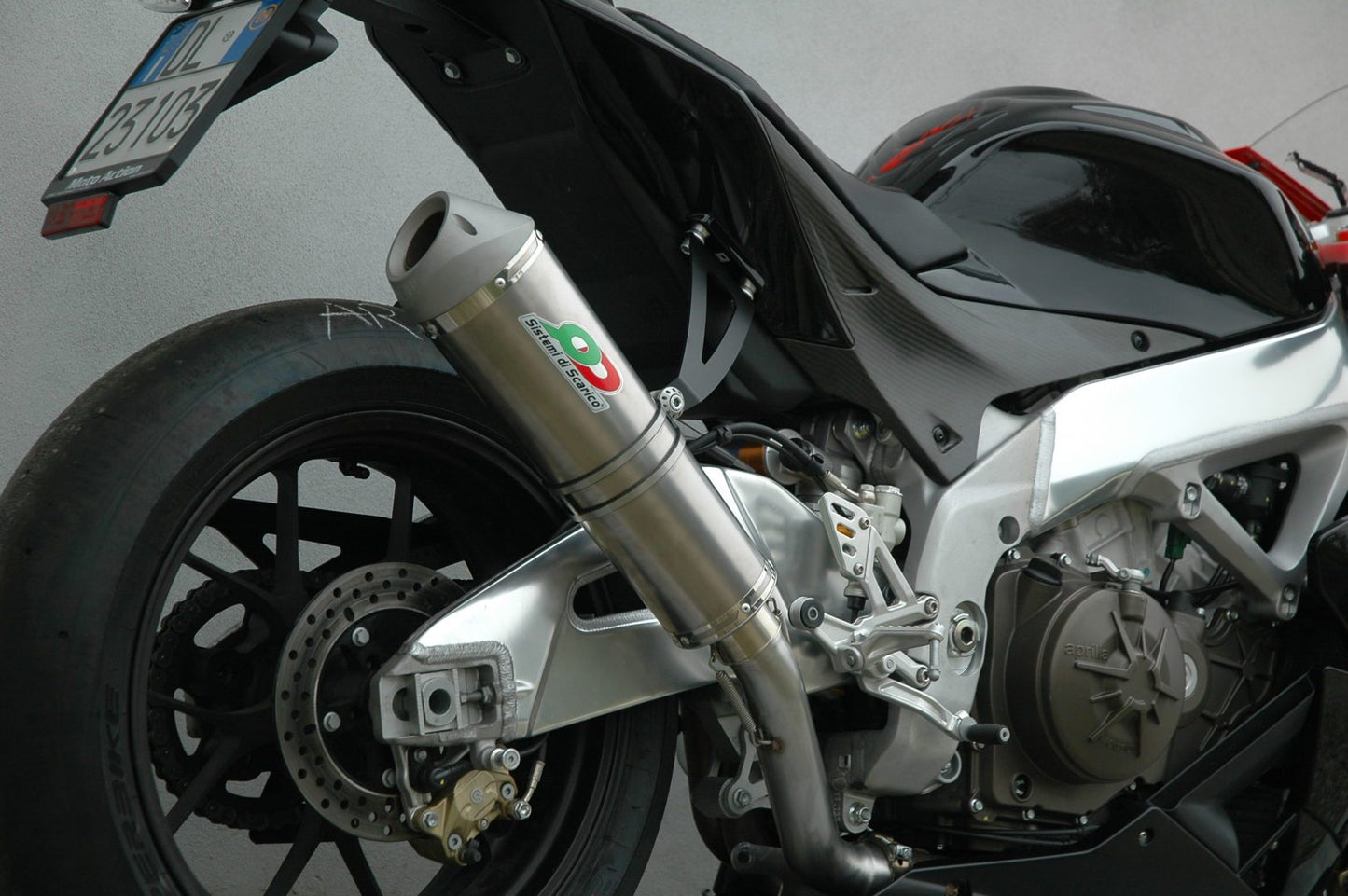 QD EXHAUST Aprilia RSV4 (09/14) Slip-on Exhaust "Magnum" (EU homologated)