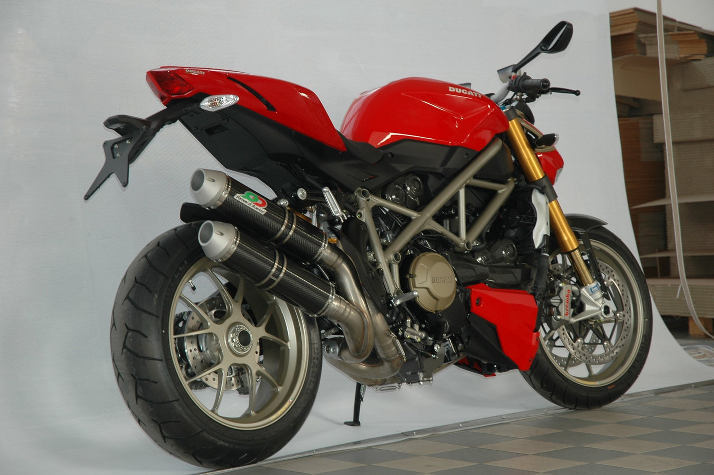 QD EXHAUST Ducati Streetfighter 1098/848 Dual Slip-on Exhaust "Magnum" (EU homologated)