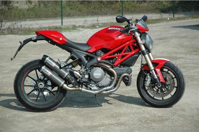 QD EXHAUST Ducati Monster 1200/821 Dual Exhaust System "Magnum" (EU homologated)