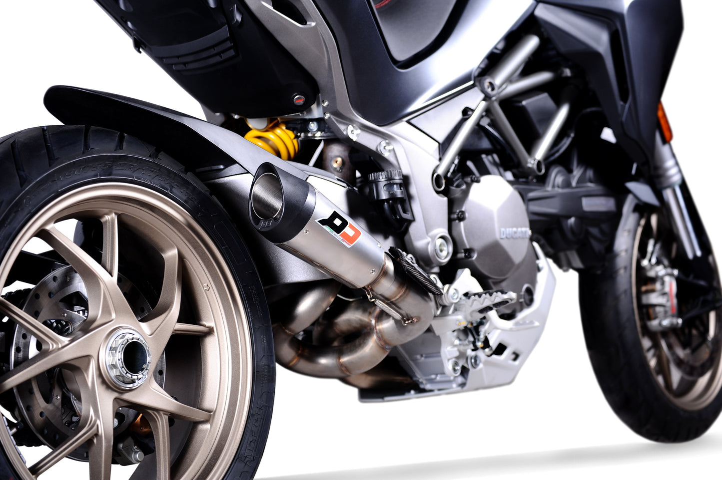 QD EXHAUST Ducati Multistrada 1260 Full Exhaust System "Gunshot" (racing)