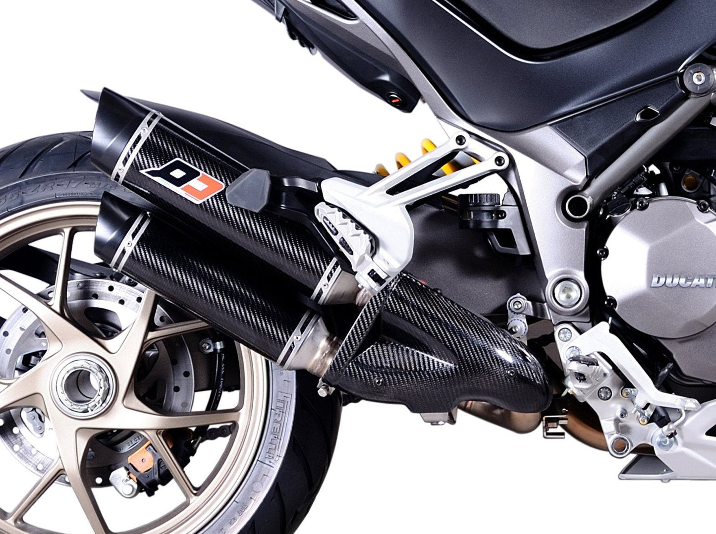 QD EXHAUST Ducati Multistrada 1200/1260 Semi-Full Dual Exhaust System "Magnum" (EU homologated)