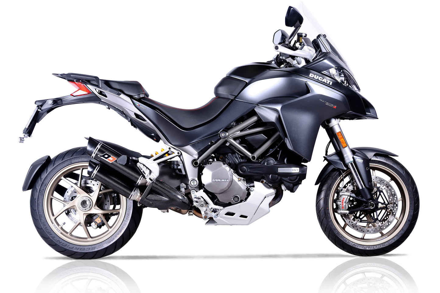 QD EXHAUST Ducati Multistrada 1200/1260 Semi-Full Dual Exhaust System "Magnum" (EU homologated)