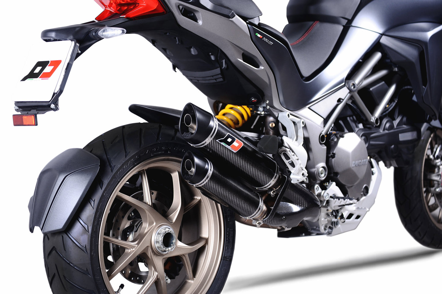 QD EXHAUST Ducati Multistrada 1200/1260 Semi-Full Dual Exhaust System "Magnum" (EU homologated)