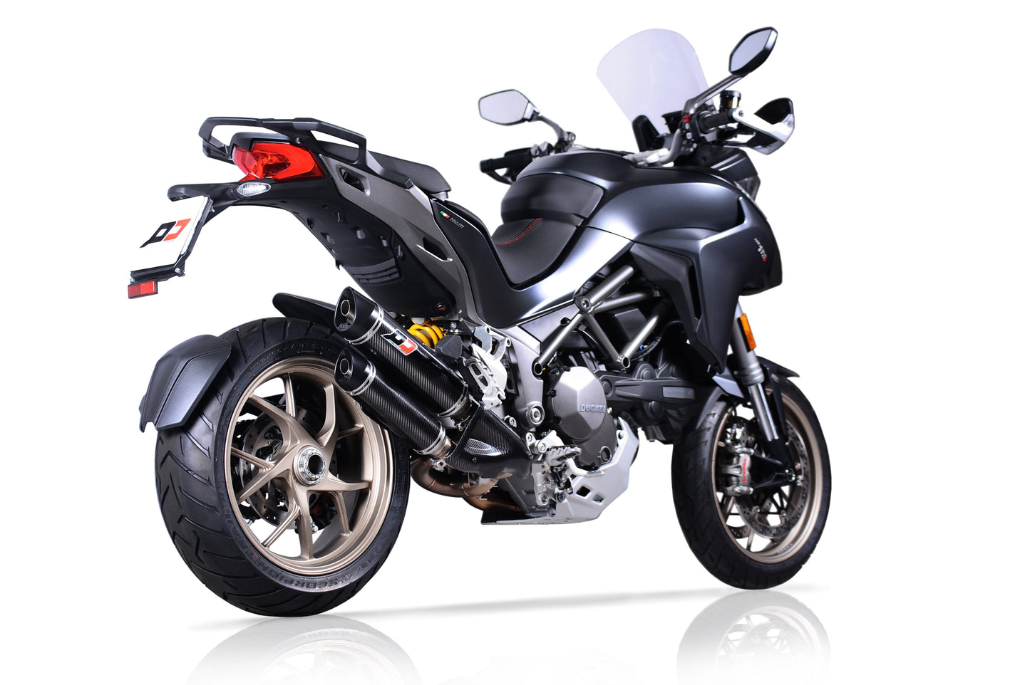 QD EXHAUST Ducati Multistrada 1200/1260 Semi-Full Dual Exhaust System "Magnum" (EU homologated)