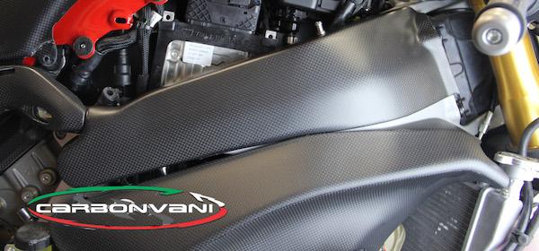 CARBONVANI Ducati Panigale V4 (18/19) Carbon Fuel Tank Frame Covers